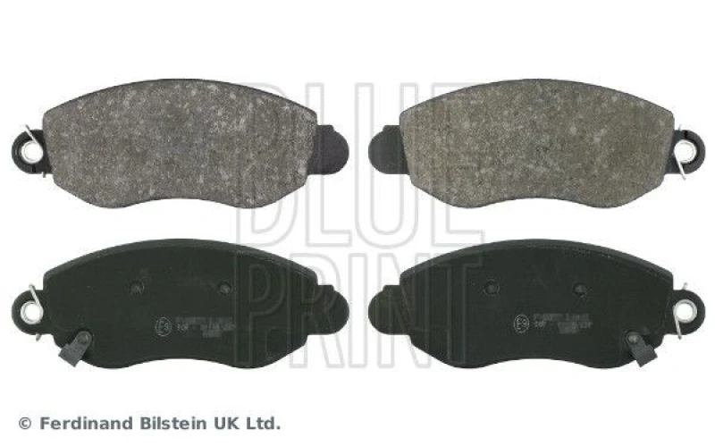 Image of Blue PRINT Brake pad set Blue PRINT ADF124214