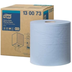 image of 130073 H/Duty Paper 430 Wiper Pak 2PLY Blue (Single)