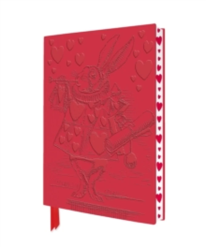 Image of Alice's Adventures in Wonderland: White Rabbit Artisan Art Notebook (Flame Tree Journals) Notebook / blank book