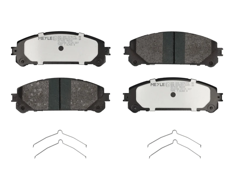 Image of Brake pad set MEYLE 025 244 5218/PD