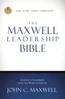 Image of NKJV The Maxwell Leadership Bible Hardcover by John C. Maxwell