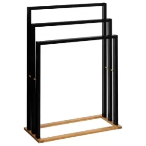 Image of 5Five Natureo Towel Rack Stand Black