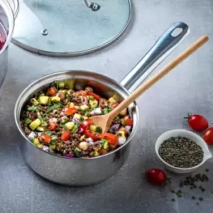 Image of 16cm Pyrex Master Stainless Steel Induction Saucepan & Lid