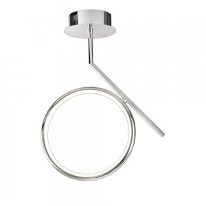 Image of Ceiling, 20W LED, 3000K, 1500lm, IP20, Chrome