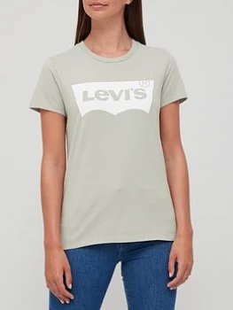 image of Levis The Perfect Tee - Sage Green Size M Women