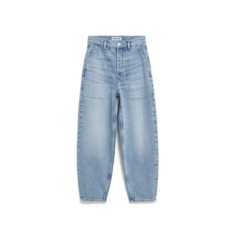 Image of ARMEDANGELS Womens jeans Armedangels Barrel Baarly Carpenter Multicolore Female 34x34