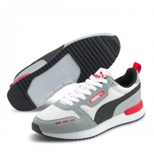 Image of Puma Runners Trainers R78 - Quarry/Red