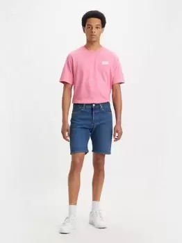 Image of 501 Hemmed Shorts - Blue