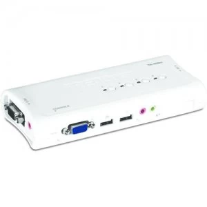 image of Trendnet TK-409K Blue KVM switch