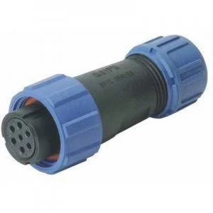 Image of Weipu SP1310 S 2 I Bullet connector Socket straight Series connectors SP13 Total number of pins 2