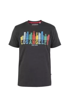 image of Hemford D555 Skyline Marl Kingsize T-Shirt