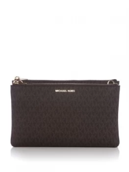 Image of Michael Kors Adele crossbody bag Brown