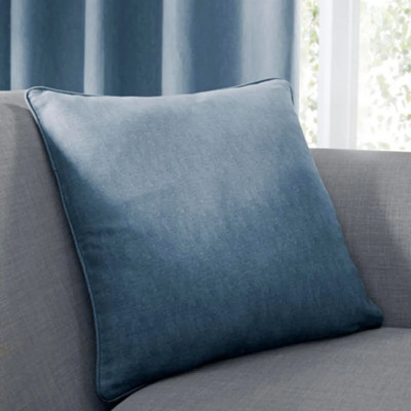 Image of Fusion Sorbonne Filled Cushion 43cm x 43cm Blue