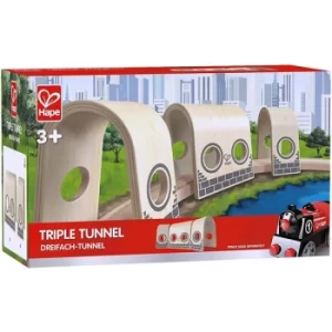 Image of Hape Triple Tunnel Playset