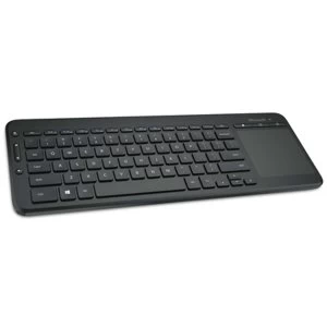 image of Microsoft All-in-One Media Keyboard with Integrated Track Pad