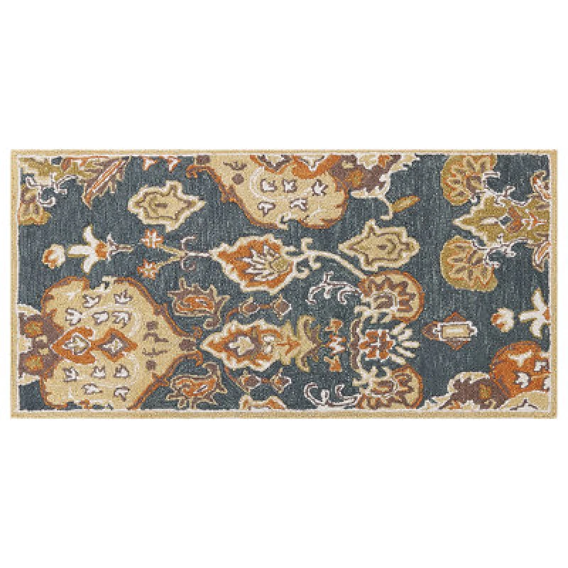 Image of Beliani Rug Umurlu Multicolour 80 X 150 Cm Wool