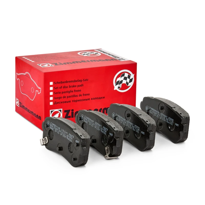 Image of ZIMMERMANN Brake pad set ZIMMERMANN 25677.160.1