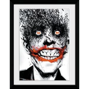 Image of Batman Comic Joker Framed Collector Print