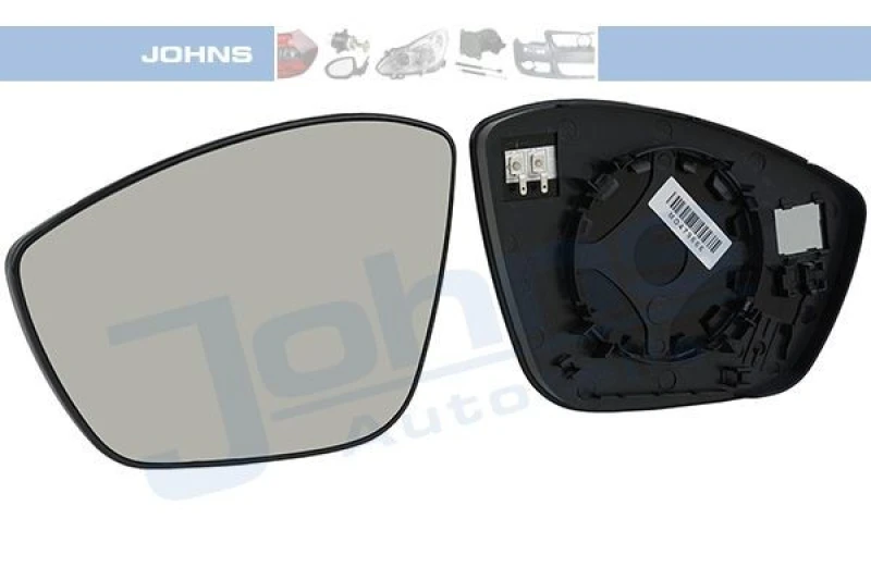 Image of Wing mirror glass JOHNS 55 59 37-81