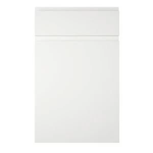Image of Cooke Lewis Appleby High Gloss White Drawerline door drawer front W500mm Pack of 1