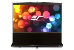 image of Elite Screens 120" F120NWH Portable Pull Up Projector Screen