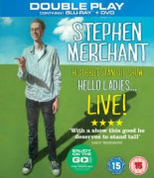 Image of Stephen Merchant Live: Hello Ladies - Double Play (Bluray and DVD)