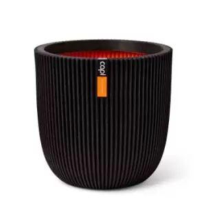 Image of Capi Europe Planter ball Groove NL 43x41 black