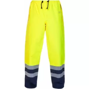 image of Hydrowear - NEEDE SNS WATERPROOF PREMIUM TRS YELLOW/NAVY XXL - Saturn Yellow / Navy - Saturn Yellow / Navy