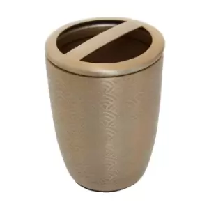 image of Interiors By Ph Aluminium Toothbrush Holder