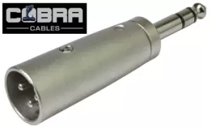 Image of XLR Male to Jack Plug Adapter