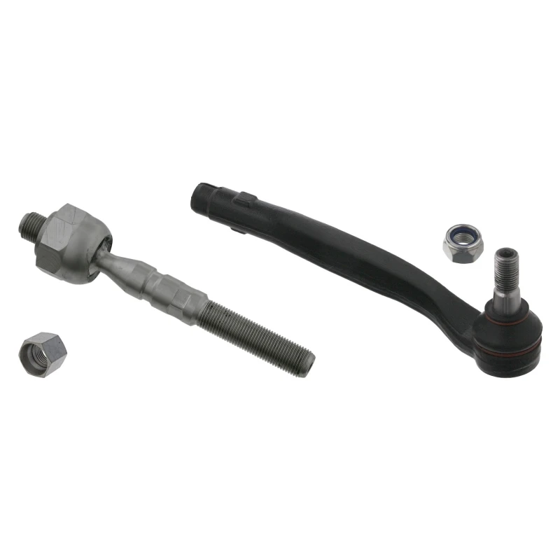 Image of FEBI BILSTEIN 39502 Tie Rod Front Axle Right, with lock nut Rod Assembly (284)