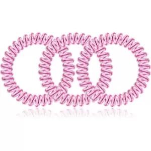 image of invisibobble Slim Time To Shine Hair Elastics La Vie en Rose 3 pc