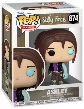 image of Sally Face Ashley Vinyl Figur 874 Funko Pop! multicolor