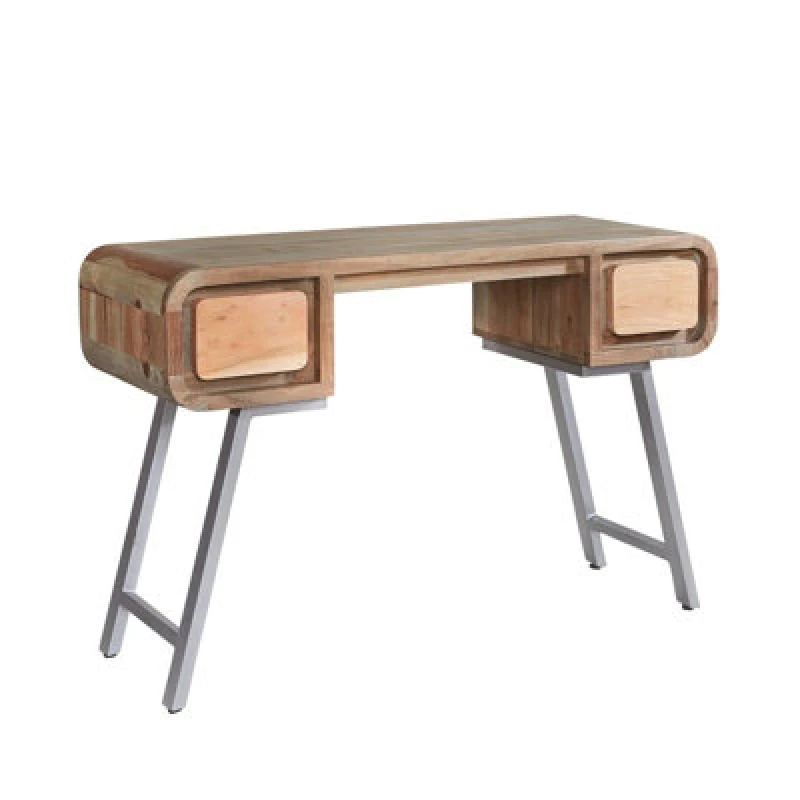 Image of Buttercup Farm Aspen Desk/console - Metal/wood - L45 X W120 X H75 Cm