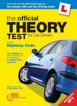 Image of The Official Theory Test for Car Drivers and the Highway Code by Driving Standards Agency Paperback