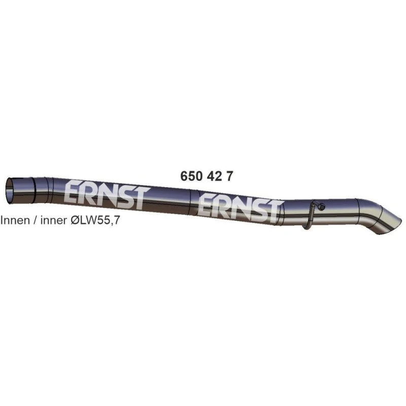 Image of ERNST 650427 Exhaust Pipe Rear Exhaust Pipe (17)