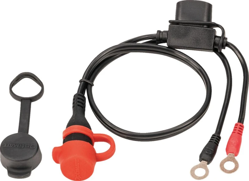 Image of OPTIMATE Eyelet cable with OPTIMATE connector, white