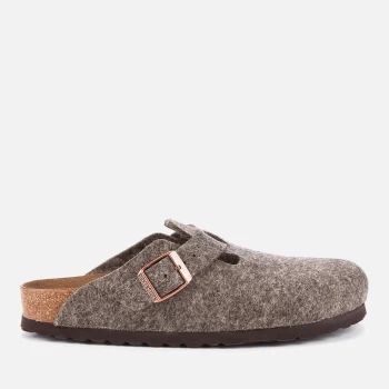 Image of Birkenstock Boston Slim Fit Felt Mules