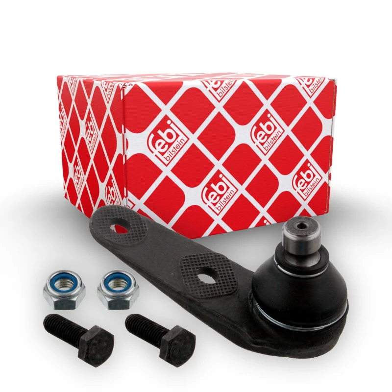 Image of FEBI BILSTEIN 03612 Ball joint Lower, with fastening/mounting material Support-/Steering Link (2462)