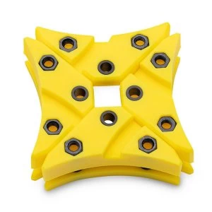 EK Water Blocks EK-Vardar X3M Damper Pack for Vardar X3M Fan - Yellow