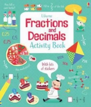 Image of Fractions and Decimals Activity Book by Rosie Hore Book