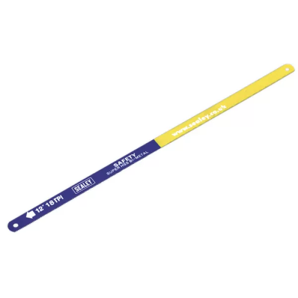 Image of Sealey HSB1018 Hacksaw Blade 300mm HSS Bi-Metal 18tpi Pack of 10