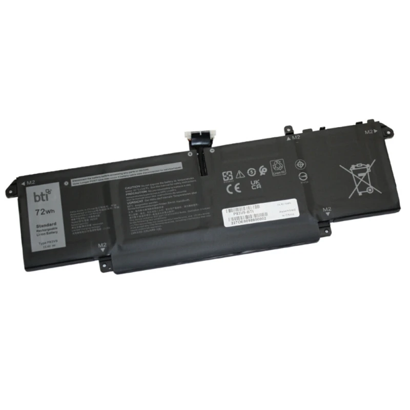 Image of BTI BTI YXP8T compatible 72Wh 4-cell battery for DELL PRECISION 5470 5480 YXP8T-BTI