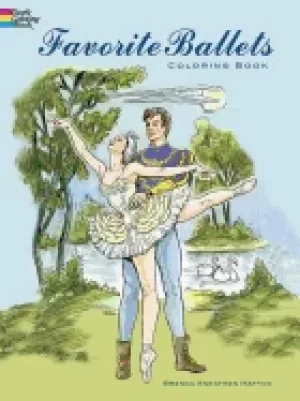Image of favorite ballets coloring book