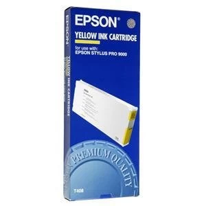 Image of Epson T408011 Yellow Ink Cartridge