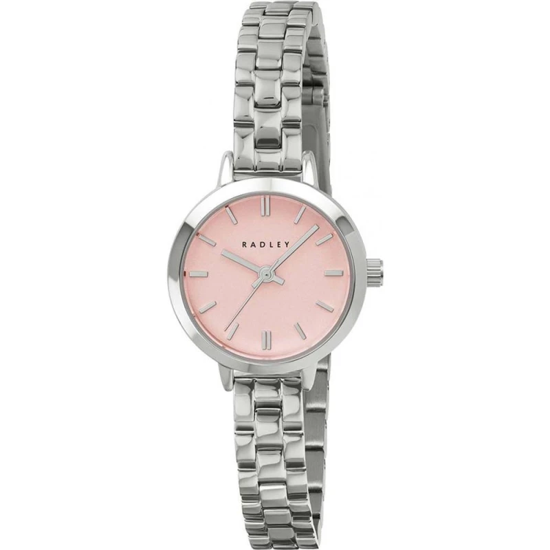 Image of Radley RY4685 Three-Hand Quartz (24mm) Pink Dial / Stainless Watch