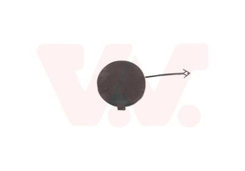 Image of VAN WEZEL Tow hook cover VAN WEZEL 0307587
