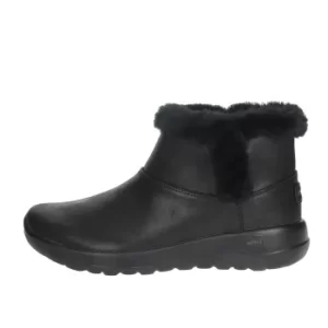 image of skechers boots Women Black Pelle Sintetico