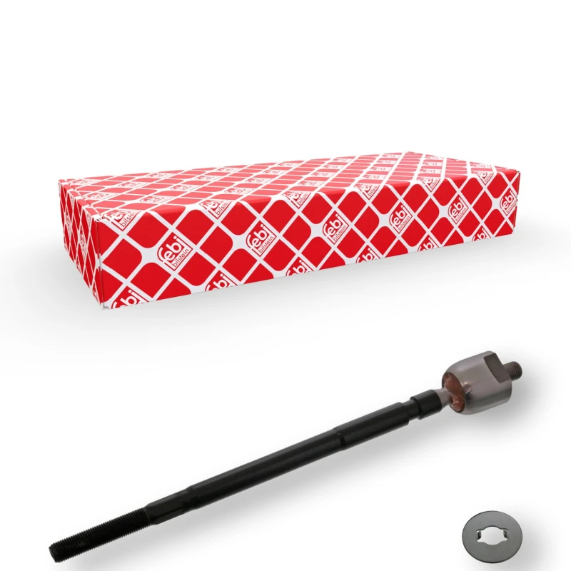 Image of FEBI BILSTEIN 43283 Inner Tie Rod Front Axle Right, with spacer disc Inner Tie Rod (51)
