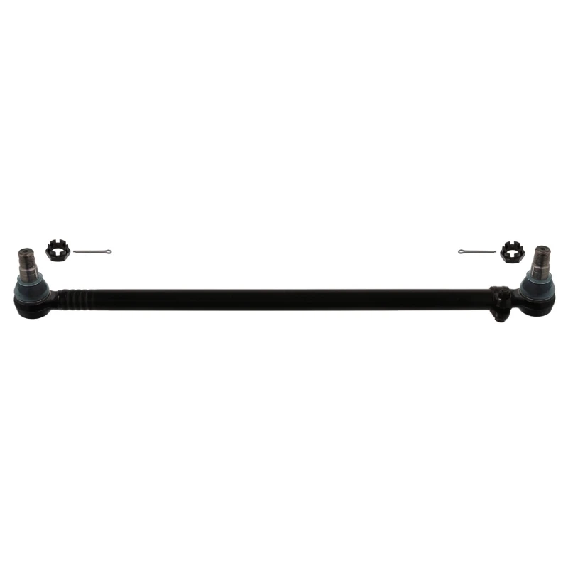 Image of FEBI BILSTEIN 39594 Centre Rod Assembly Front Axle, with crown nut Centre Rod Assembly (285)